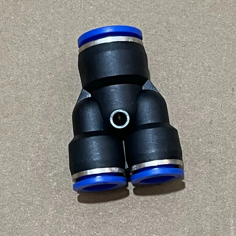 Yuanbao machine accessories tracheal joint two points and three points 16 12mm tee right angle wire port to pneumatic