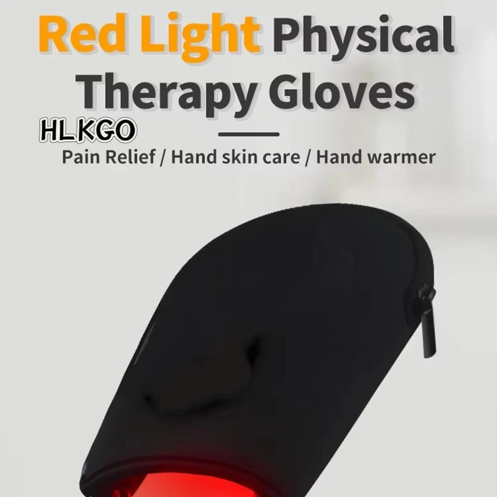 

Инфракрасная физиотерапевтическая перчатка, светодиодная красная и инфракрасная светотерапия для облегчения боли в руках, облегчения боли в запястьях и пальцах