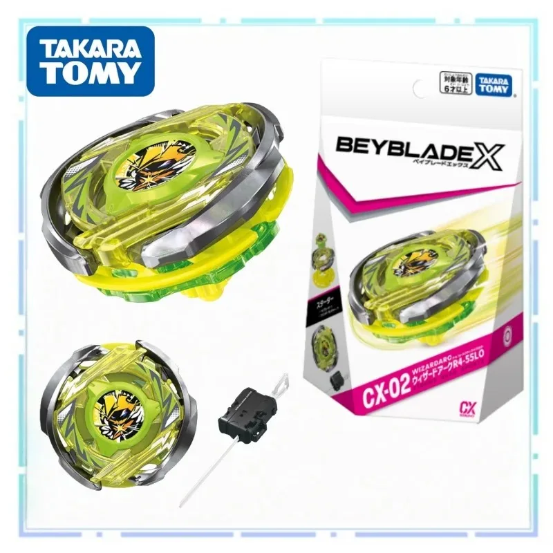 

Волчок TOMY Beyblade X CX-02 Elf Arc Light Top Подарочная пусковая установка Настольная боевая игра Детская игрушка Подарочная коллекция Периферийные устройства