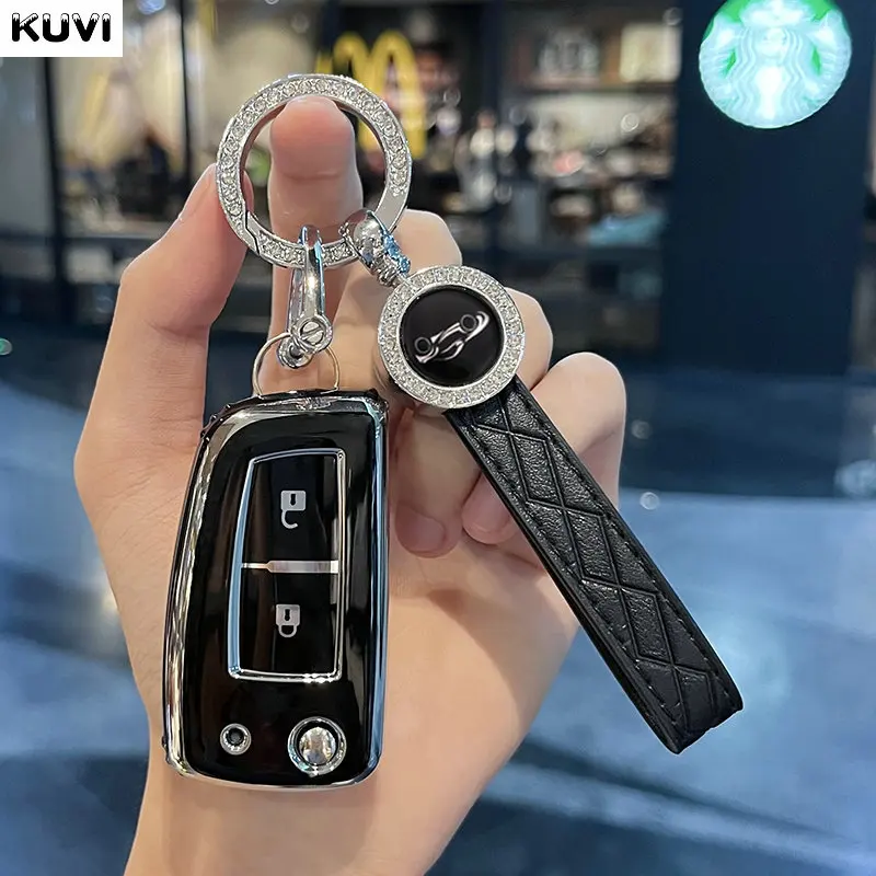 

NEW TPU Car 2 Button Flip Key Case Holder Cover Shell For Nissan X-Trail Qashqai J11 Juke Murano Micra Tiida Maxima Altima Kicks