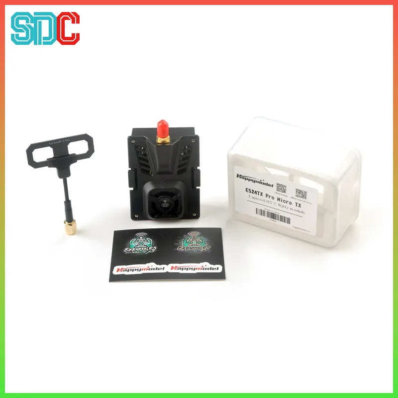 Happymodel ES24TX Pro 2,4 GHz ExpressLRS ELRS módulo transmisor cabeza de alta frecuencia Control remoto piezas y accesorios de juguete