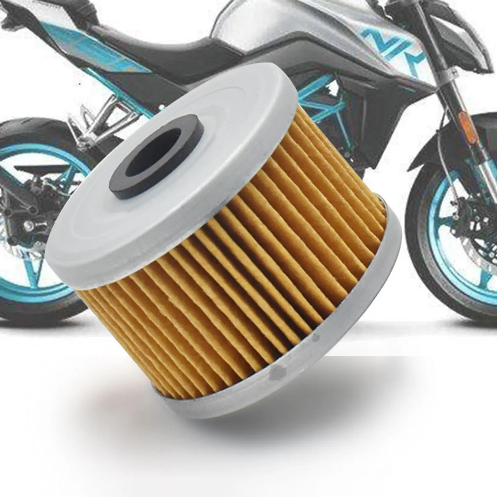 Motorcycle Inline Oil Filter Engine Cleaning Gas Fuel Breather Replacement for Suzuki GZ250 Marauder SP250