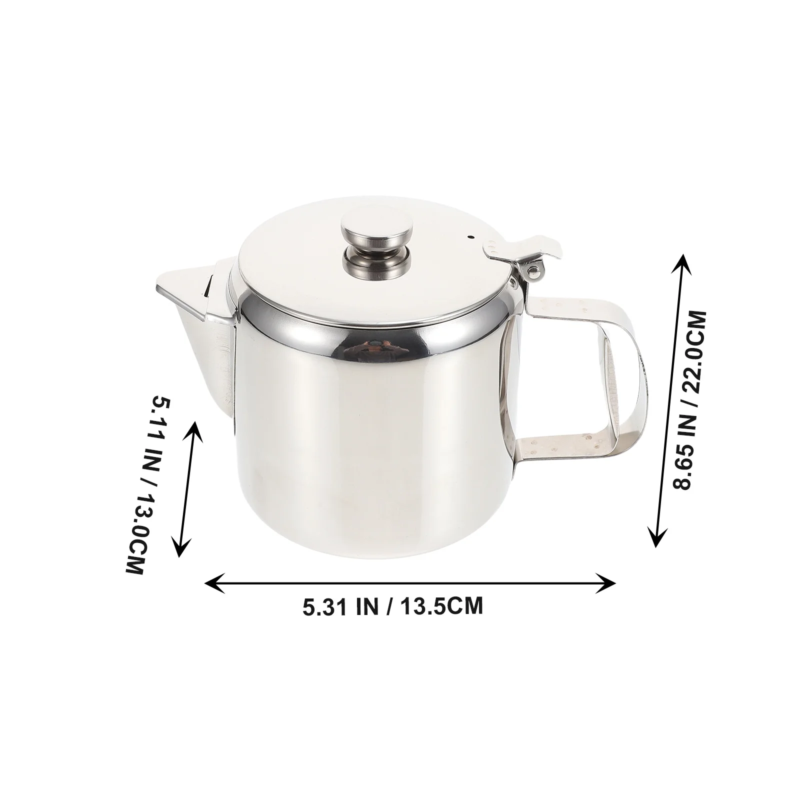 

Multipurpose Stainless Steel Kettle Premium Teapot Anti-Scald Home Office Cafe Restaurant Gift Stainless Steel Teapot