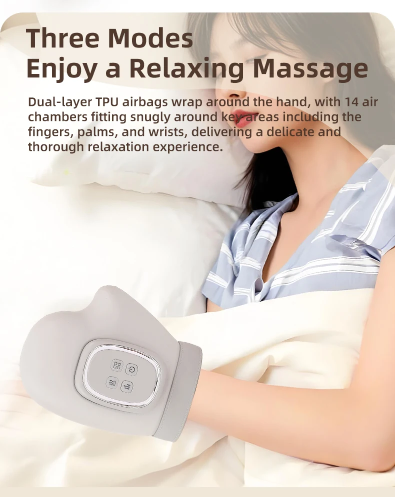 

Электрический массажер для ладоней и запястий с функцией точечного массажа — идеальный продуманный подарок для учителей и друзей