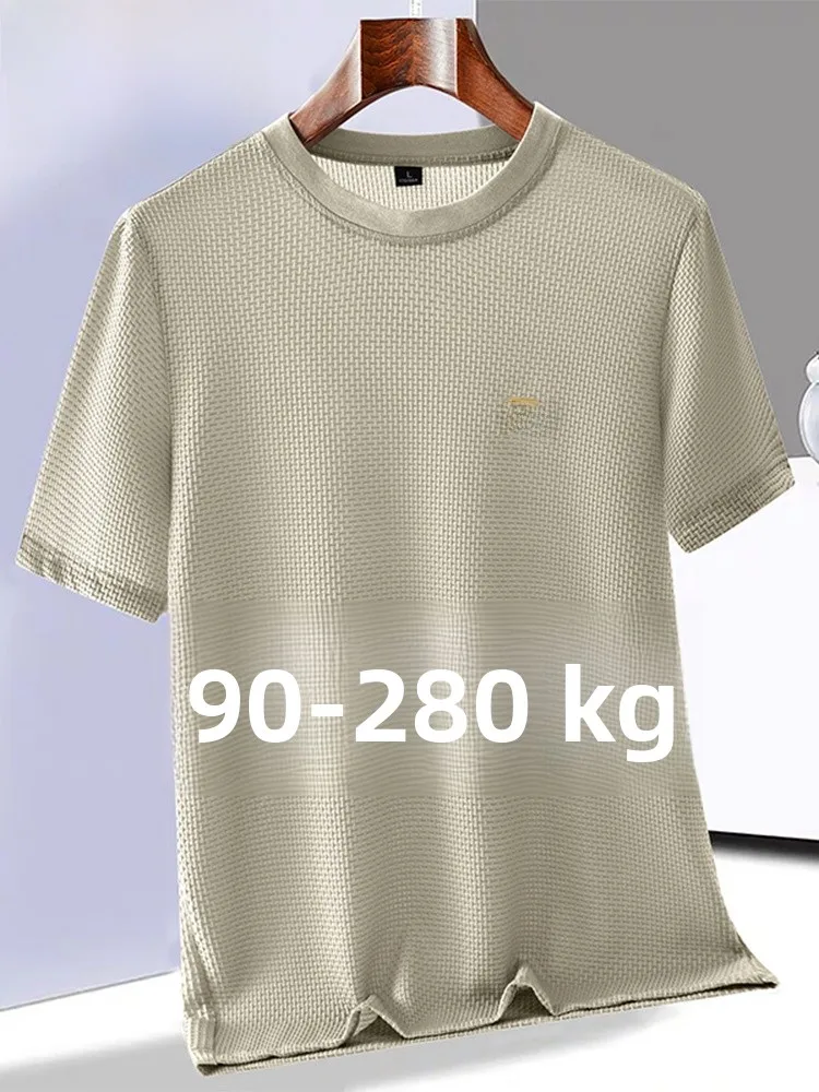 

MoChao Ice Silk Qui Dry Casual Свободная мужская футболка Дышащая круглая Ne ort Sve Летняя новинка Sle Spor f Sve