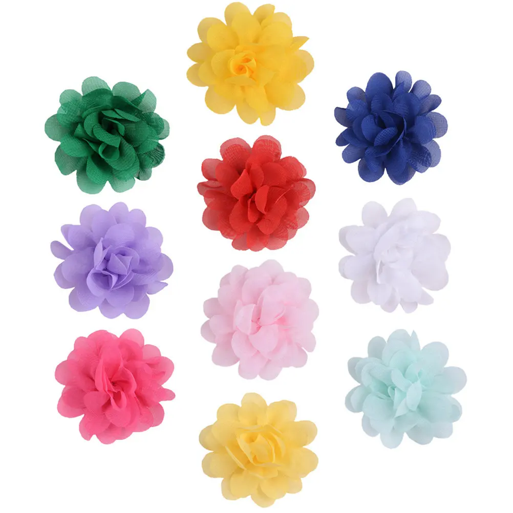 

10Pcs Flower Hair Clips for Baby Girls Skin Friendly Cute Kids Hair Accessories Perfect for Birthday Christmas Wedding Childrens