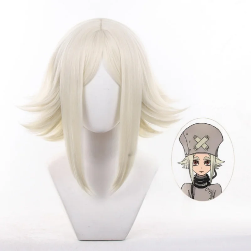 

Gachiakuta Eisha Stilza Hair Wigs For Hallowen Play Role Heat Resistant Synthetic Hair + Wig Cap