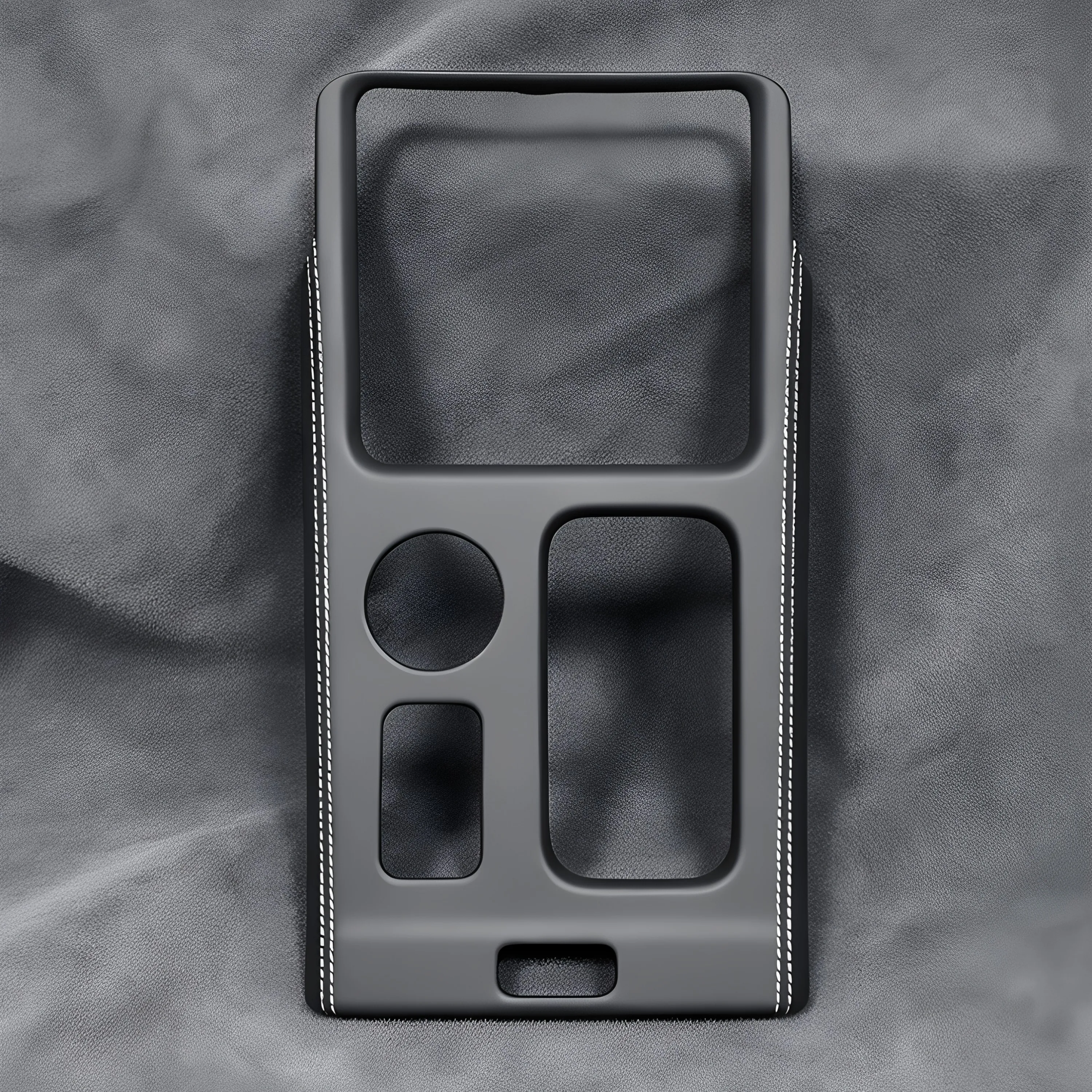 For Chery ICAR V27 Central Control Gear Shift Panel Leather Suede Stitching Interior Modification Accessories 26 Models
