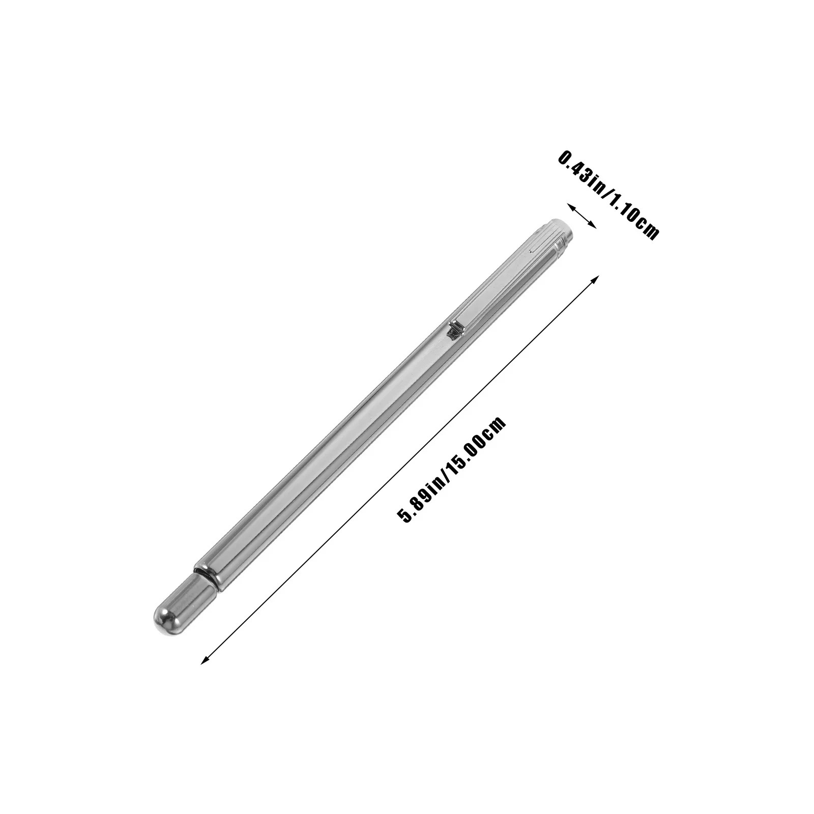 

2pcs Stainless Steel Dowsing Rods Long Portable Divining Rods For Water Detection Outdoor Metal Locator Tool Probe