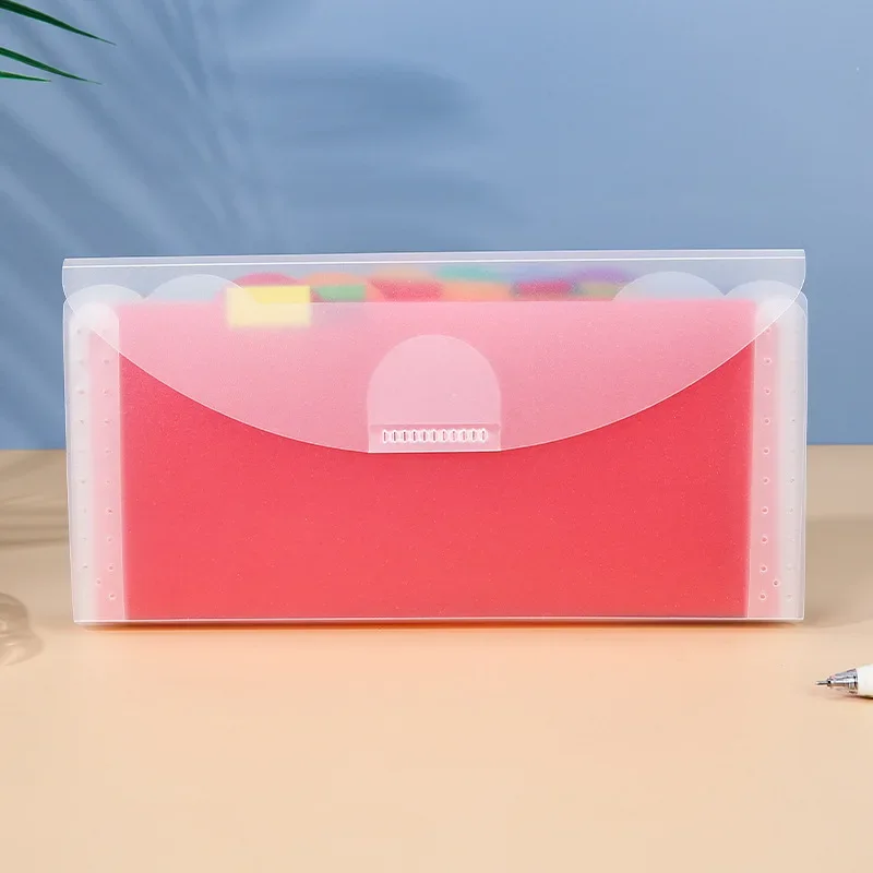 7 Grids File Folder Wallet Bag Documents Organizer Mini File Pouch Bill Folder Document Folders Organizer School Office Binder