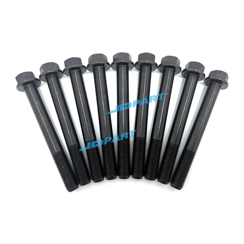 Good Quality 9 Pcs Cylinder Head Bolt For Kubota Wg3800