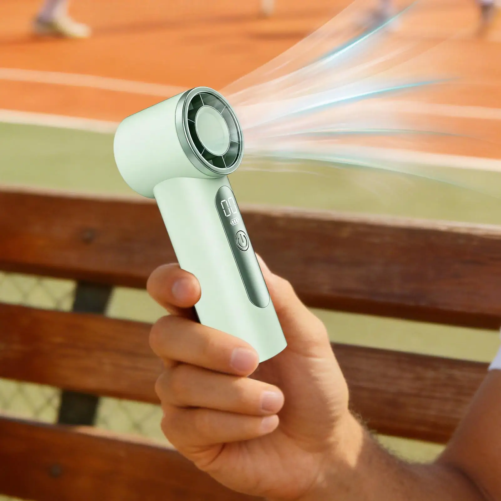 

Mini Handheld Fan Small Portable Cooling Tool Portable Handheld Fan For Travel Office Outdoor Home Camping Theme Park Commuting