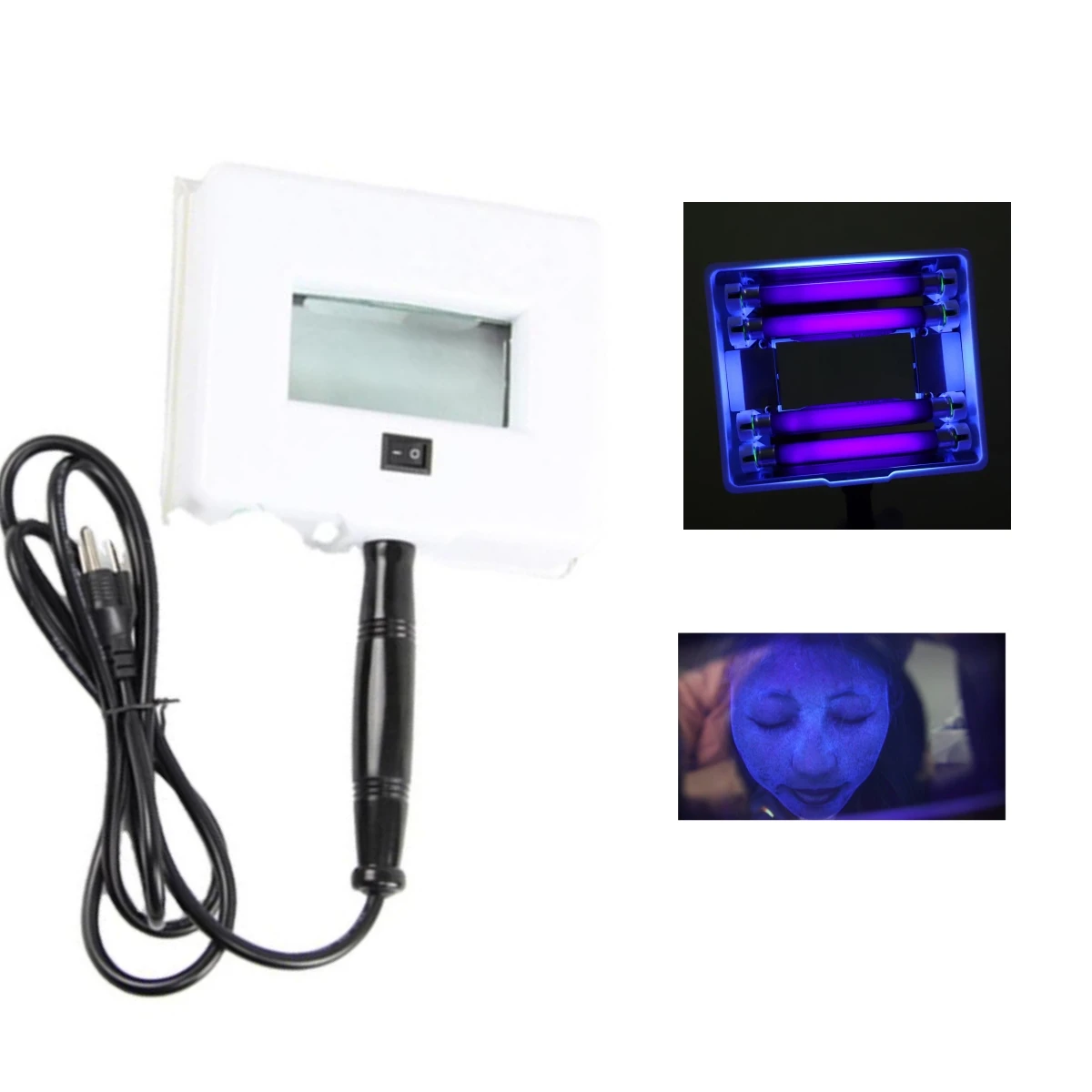 

Wood Lamp Facial Skin Testing Skin UV Analyzer Examination Magnifying Analyzer Lamp Machine SPA Skin Care Tools Beauty Machine