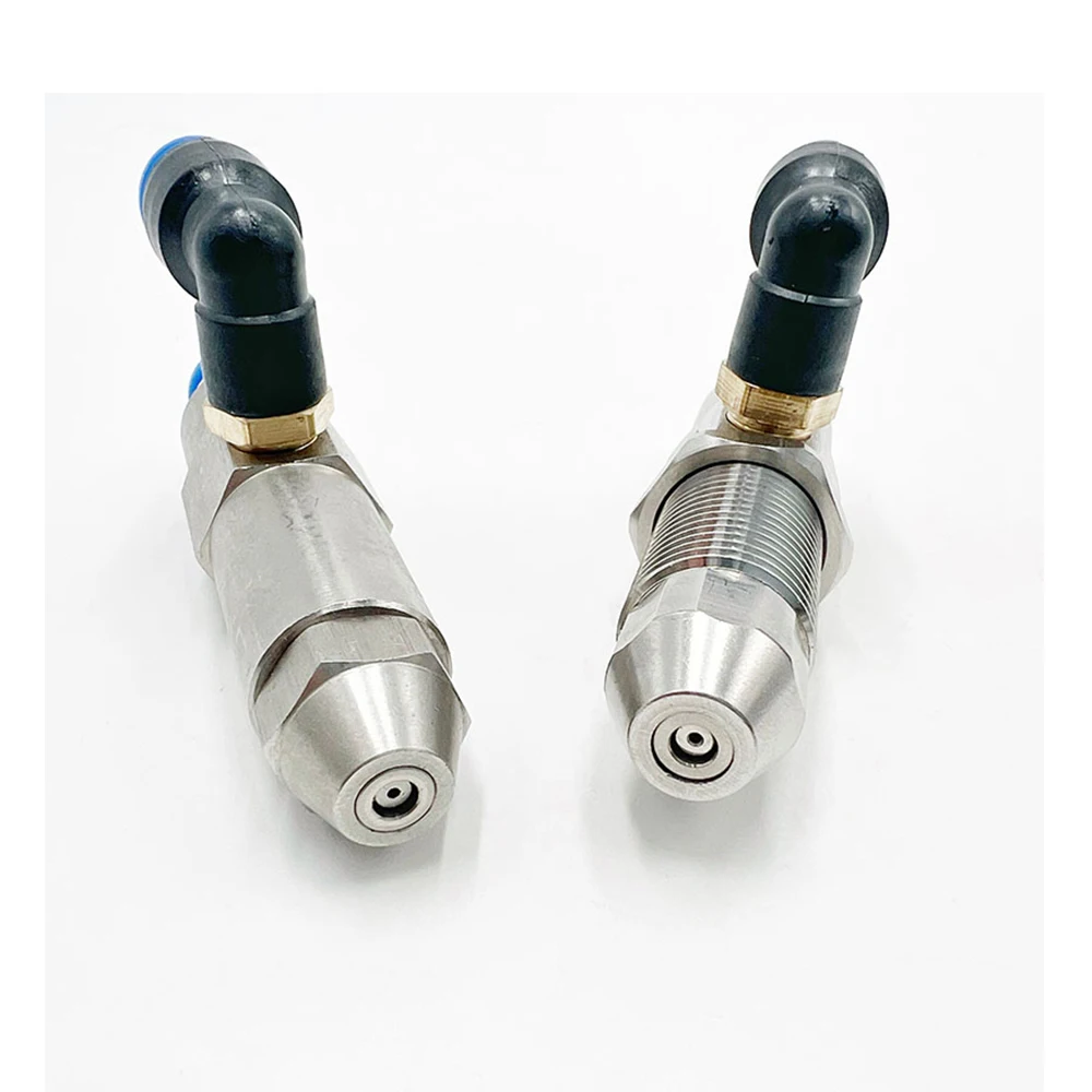 Waste Oil Burner Nozzle Fuel Oil Nozzle Waste Siphon Boiler Nozzle Oil Spray Boilers atomizing Burner Nozzle with 8mm Connect