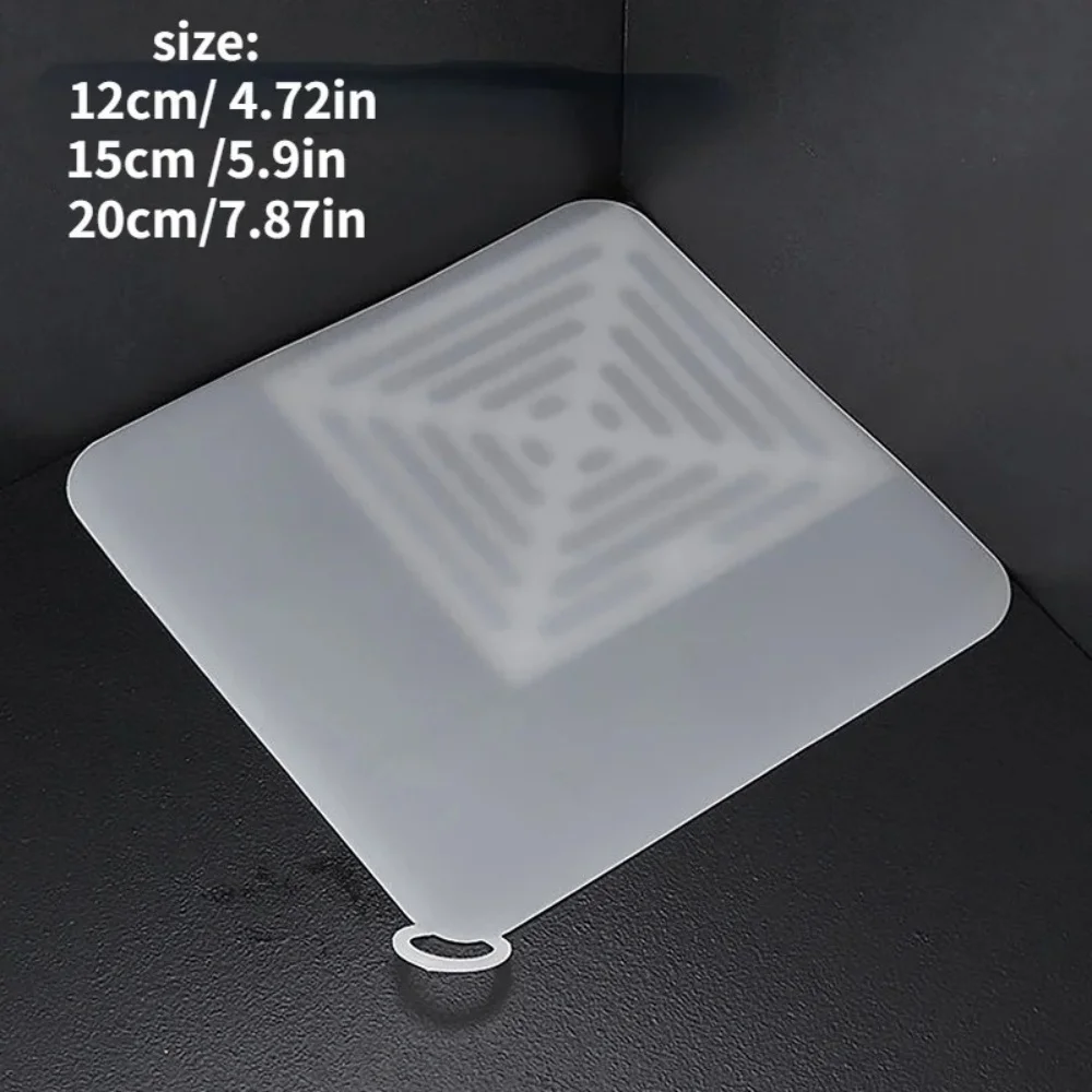 Anti-smell Floor Cover Thick Silicone Floor Drain Deodorant Cover Bathroom Deodorant Insect-proof Seal Household Sewer Pipe Sink