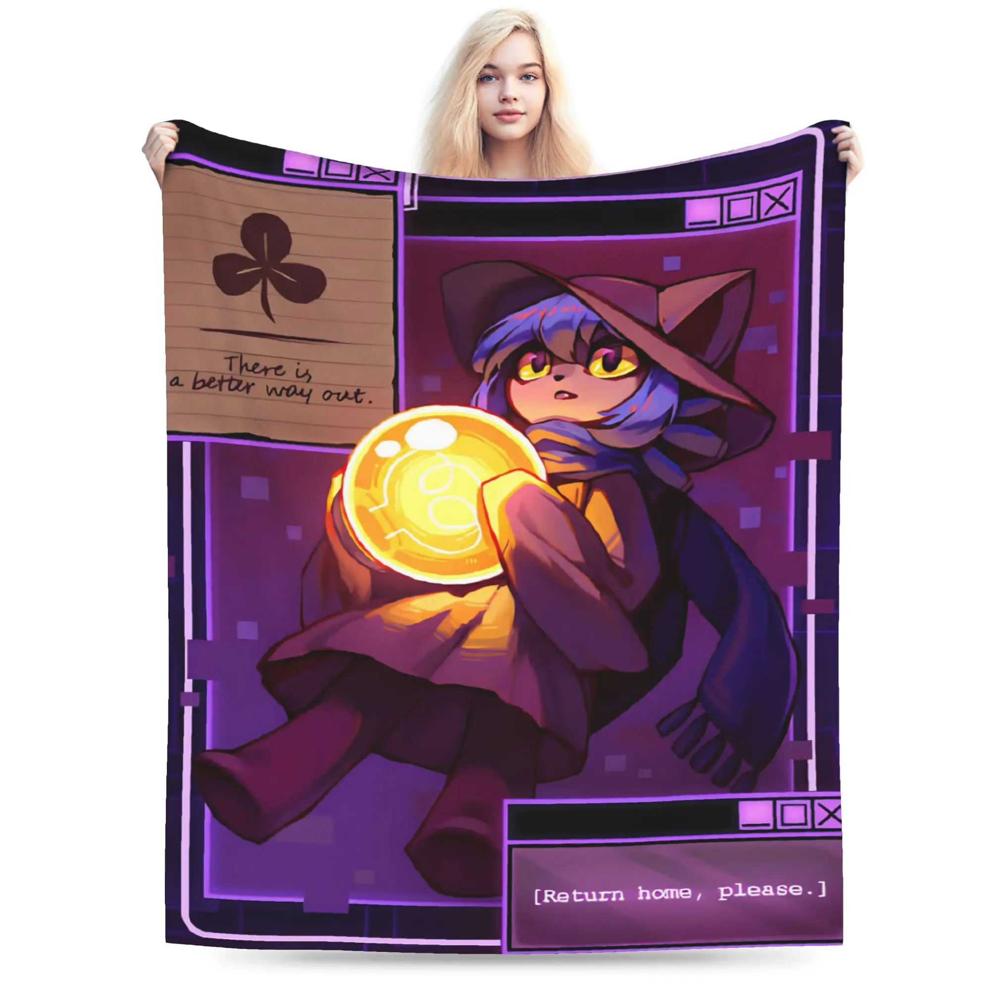 Super Soft OneShots Niko Throw Blanket Premium Fleece Flannel Lightweight  Bed Blanket Cozy Plush Blankets All Season Use