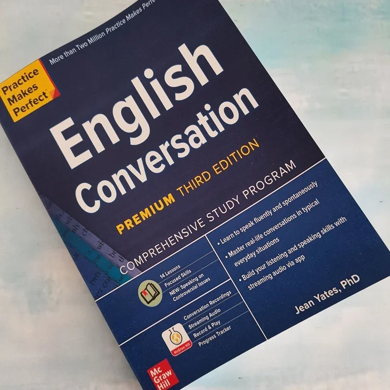 Copying books Practice makes perfect: English conversation (13) High-definition paper is suitable for reading English books