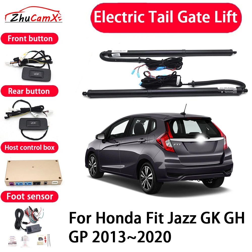 

ZhuCamX Car Automatic Electric Tail Gate Lift Tailgate Assist System for Honda Fit Jazz GK GH GP 2013–2020