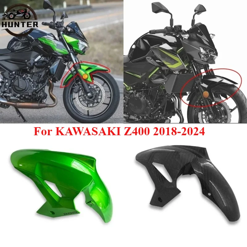 

Подходит для KAWASAKI Z400 NINJA400 Z 400 NINJA 400 2018-24, переднее колесо мотоцикла, крыло, брызговик, обтекатели, чехол