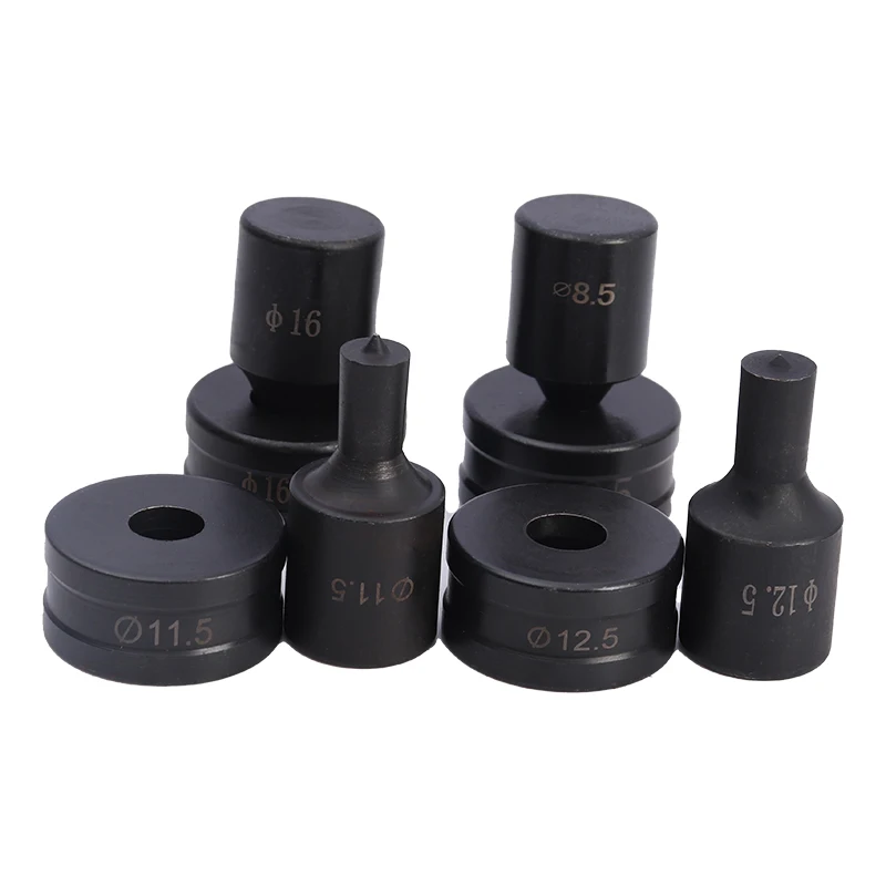 26 Pieces Hydraulic Punching Die CH-70 Hydraulic Punching Die Round Die Slotting Die Combination