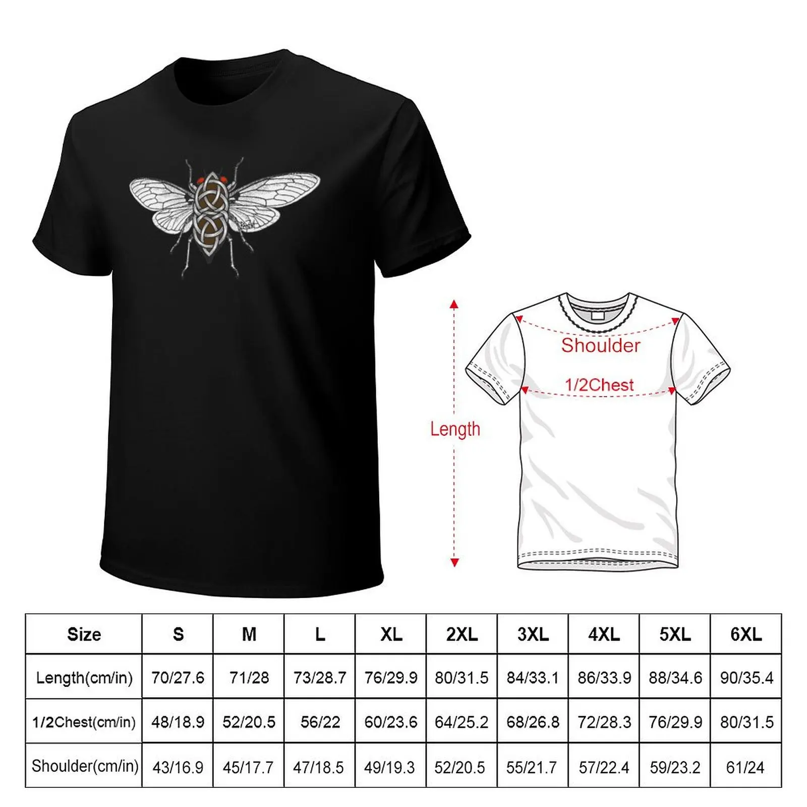 Celtic Cicada Brood X T-Shirt Quick Dry Light Sports T-Shirt