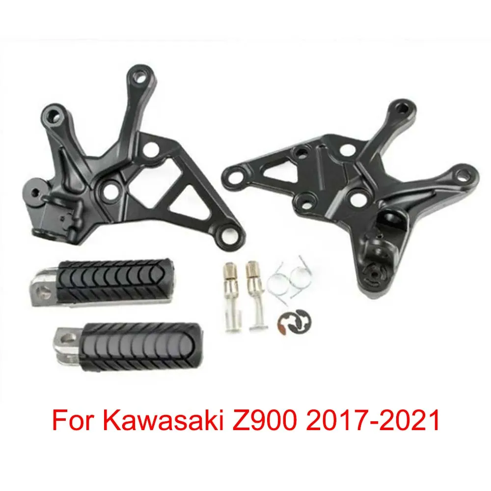 

Маленькая педаль для Kawasaki Z900 Z900 Z-900 2021-2017, передняя ножная педаль мотоцикла в сборе, кронштейн для крепления на ногу
