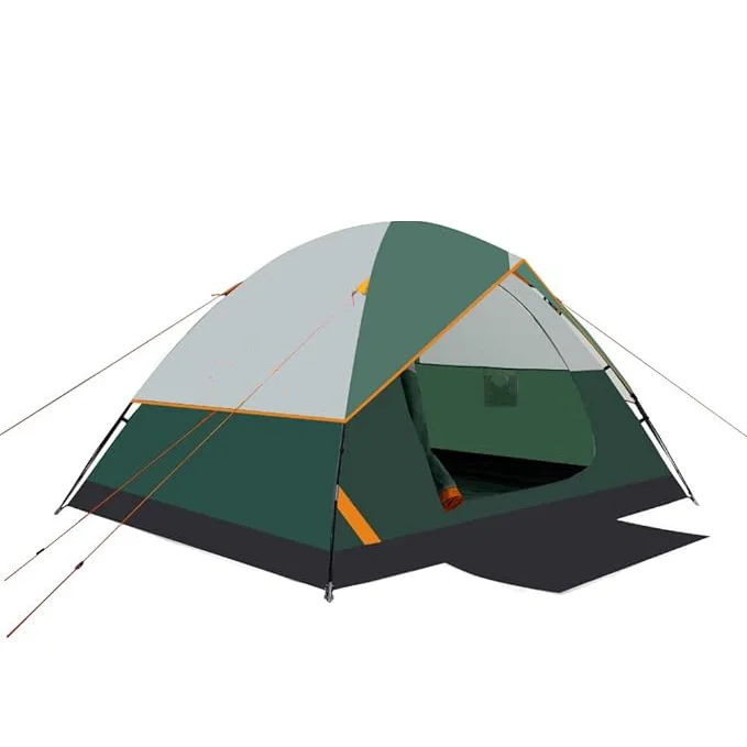 2-12 شخص طبقة مزدوجة خيمة تخييم مقاومة للماء على ظهره صديقة مع ميزة تلقائية للنزهات الصيد الفناء الخلفي التخييم #1