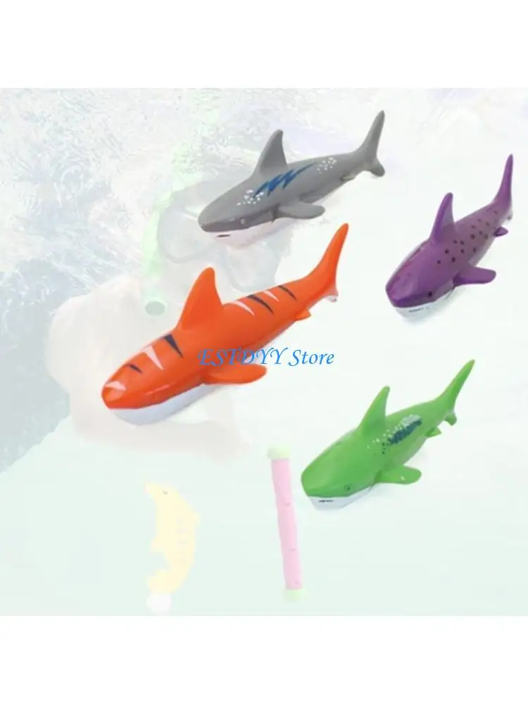 G6DE Pool Diving Toy Funny Summer Pool Toy Underwater Toy Set Kids Diving Toy for Children Adults Swimming Practice