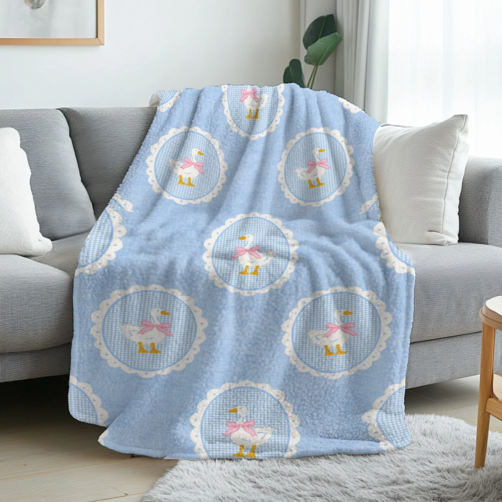 VIKAMA Gingham Blue Cottage Du - Baby Nursery In Hospital review and price