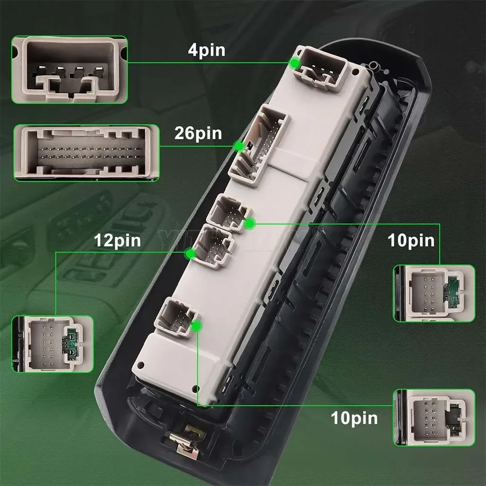 15883323 Master Power Window Switch widow Control Button for Cheverlot Silverado Suburban Tahoe GMC Yukon Sierra Cadillac 2005