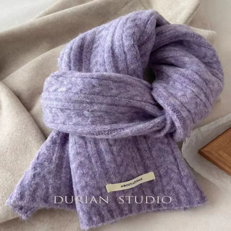 Knitted Scarf Women… - image