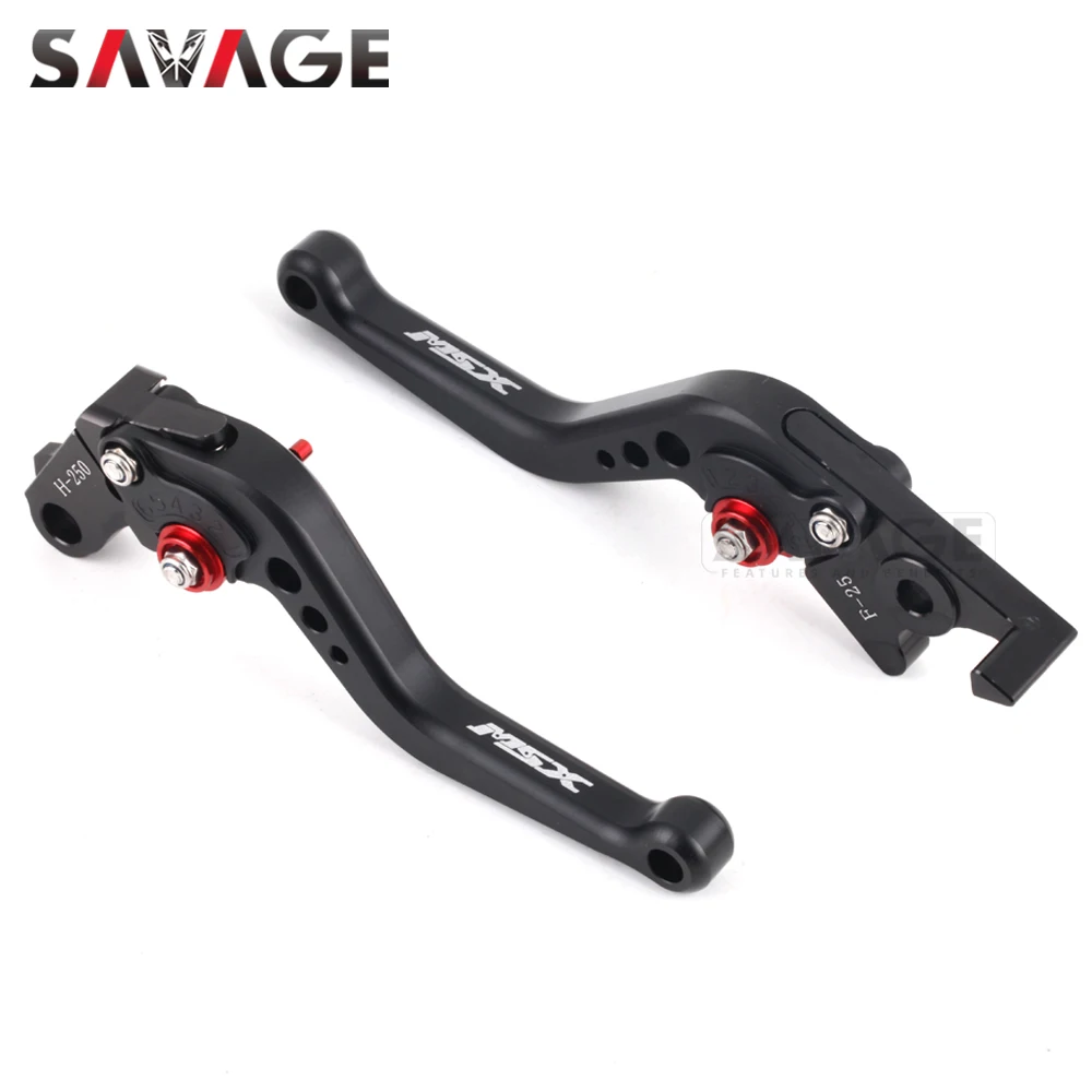 MSX 125 Short Brake Clutch Levers For HONDA Grom 125 MSX125SF 2013-2024 Motorcycle Accessories Adjustable Control Handles MSX125