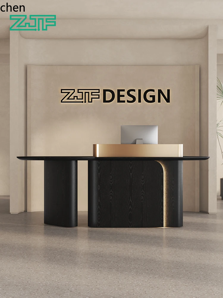 HXL Beauty Salon Reception Desk Company Front Desk Cashier Counter Bar Counter