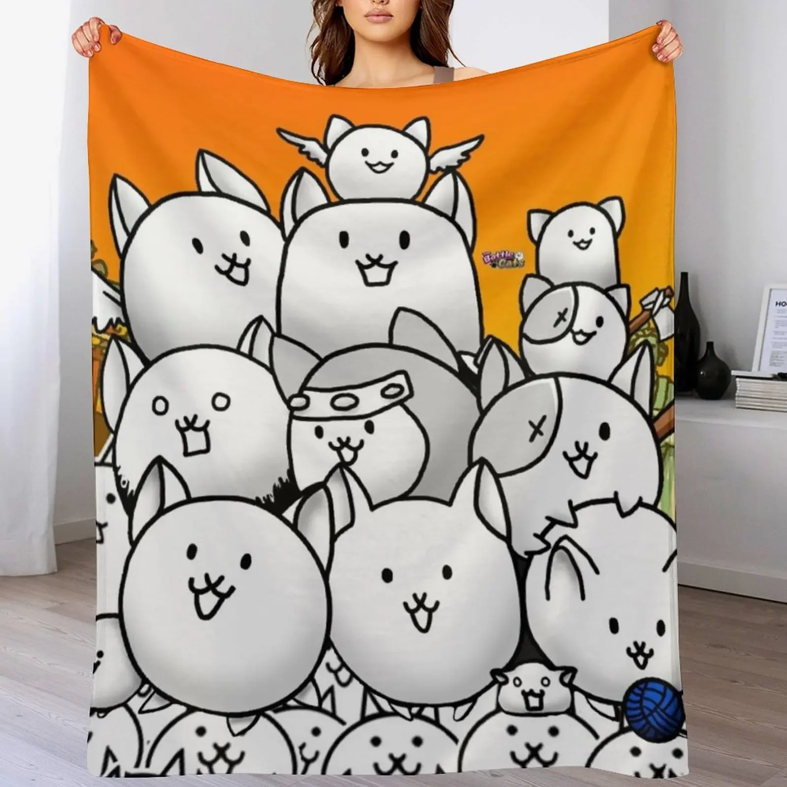 

Battle Cats Throw Blanket Luxury St Loose Warm Luxury Blankets