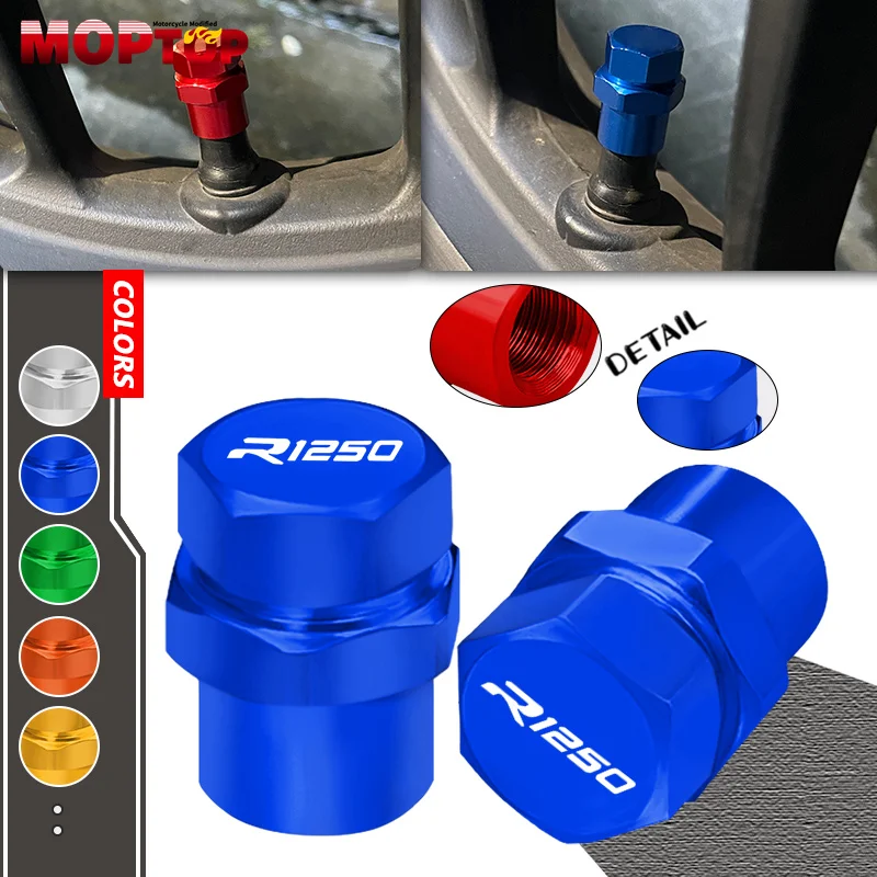 

Motorcycle CNC Tire Valve Air Port Stem Cover Caps Plug R1200GS R1250GS HP LC ADV R1200 R/RS/RT R1250 R/RS/RT R 1200GS R 1250 GS