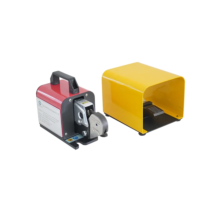 

Mini Pneumatic Multi-size Quadrilateral Terminal Crimping Machine for Tube type pre-insulated terminal crimp