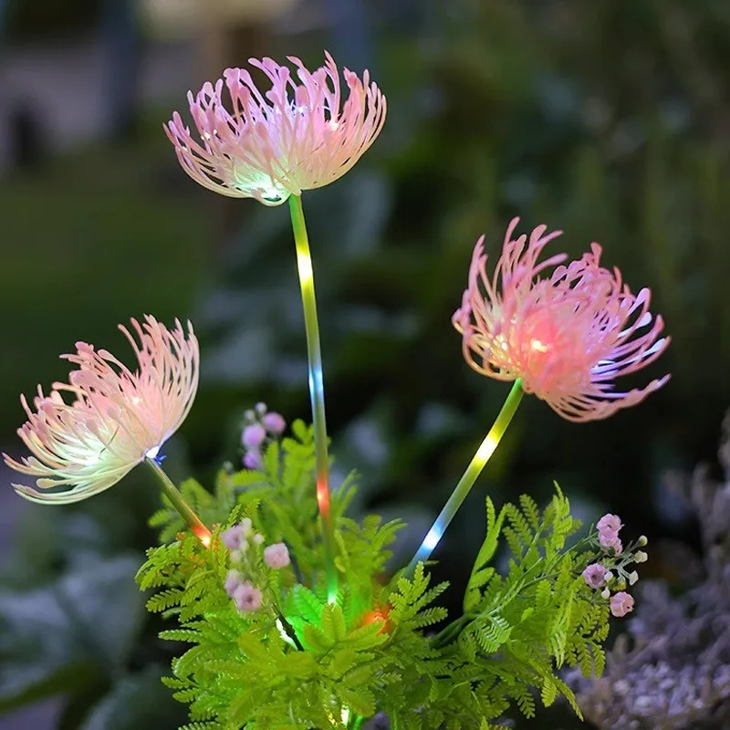 

1PC Solar Powered Eternal Flower Lawn Lamp,Suitable for Courtyard,Garden,Lawn,Outdoor,Camping,Party,Christmas,Wedding Decoration