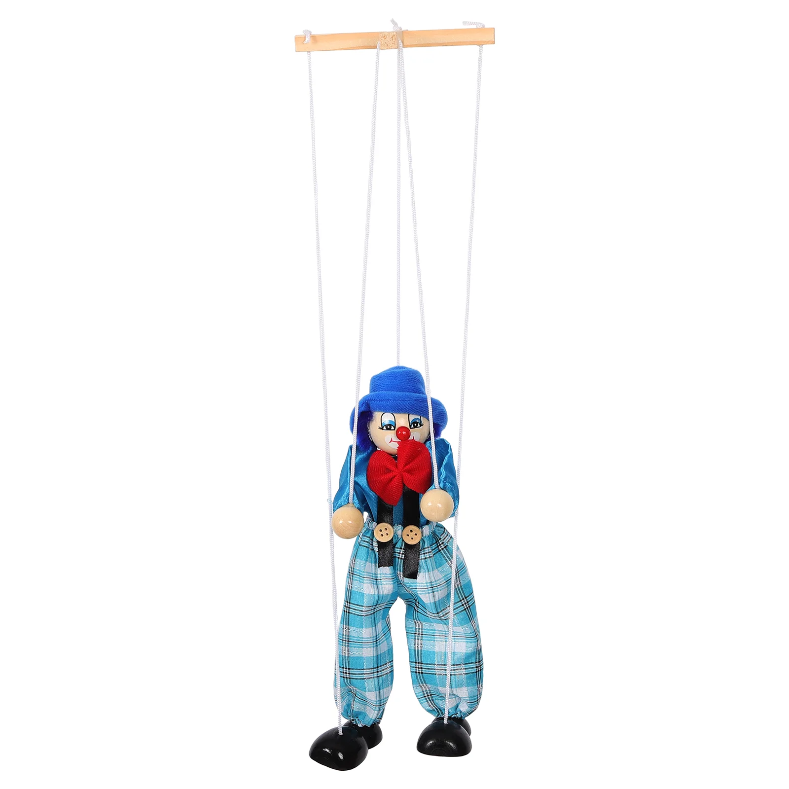 

Marionette Funny Marionettes Toddler Toys Baby Puppet Aldult Puppets for Adults Clown Lovely Velvet Wood Interactive