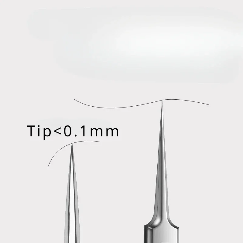 مجموعة مزيل الرؤوس السوداء من الفولاذ المقاوم للصدأ - مجموعة مكونة من 3 قطع مع صندوق تخزين، حادة للغاية، تزيل الرؤوس السوداء وينظف مسام الوجه