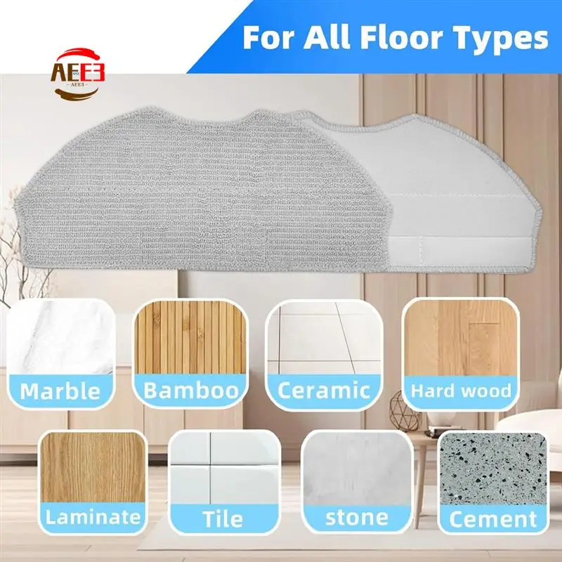 

AEE3-Accessories Kit For ROPVACNIC S1, For Tipdiy G90, For Betboyles V75S, For VIPSUN Z1 Robot Vacuum Replacement Parts