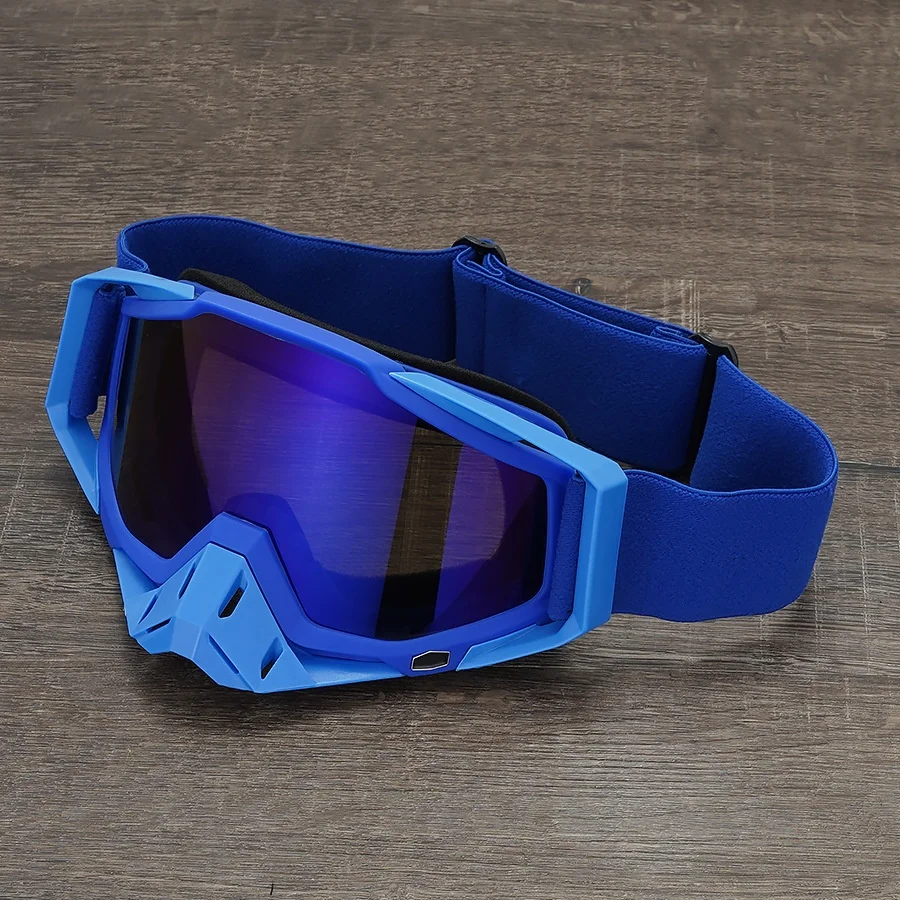Motocross Dust‑Resistant Cross‑Trail Goggles, Anti‑UV Anti‑Scratch Dirtbike Enduro Motorcycle Helmet‑Compatible Eyewear