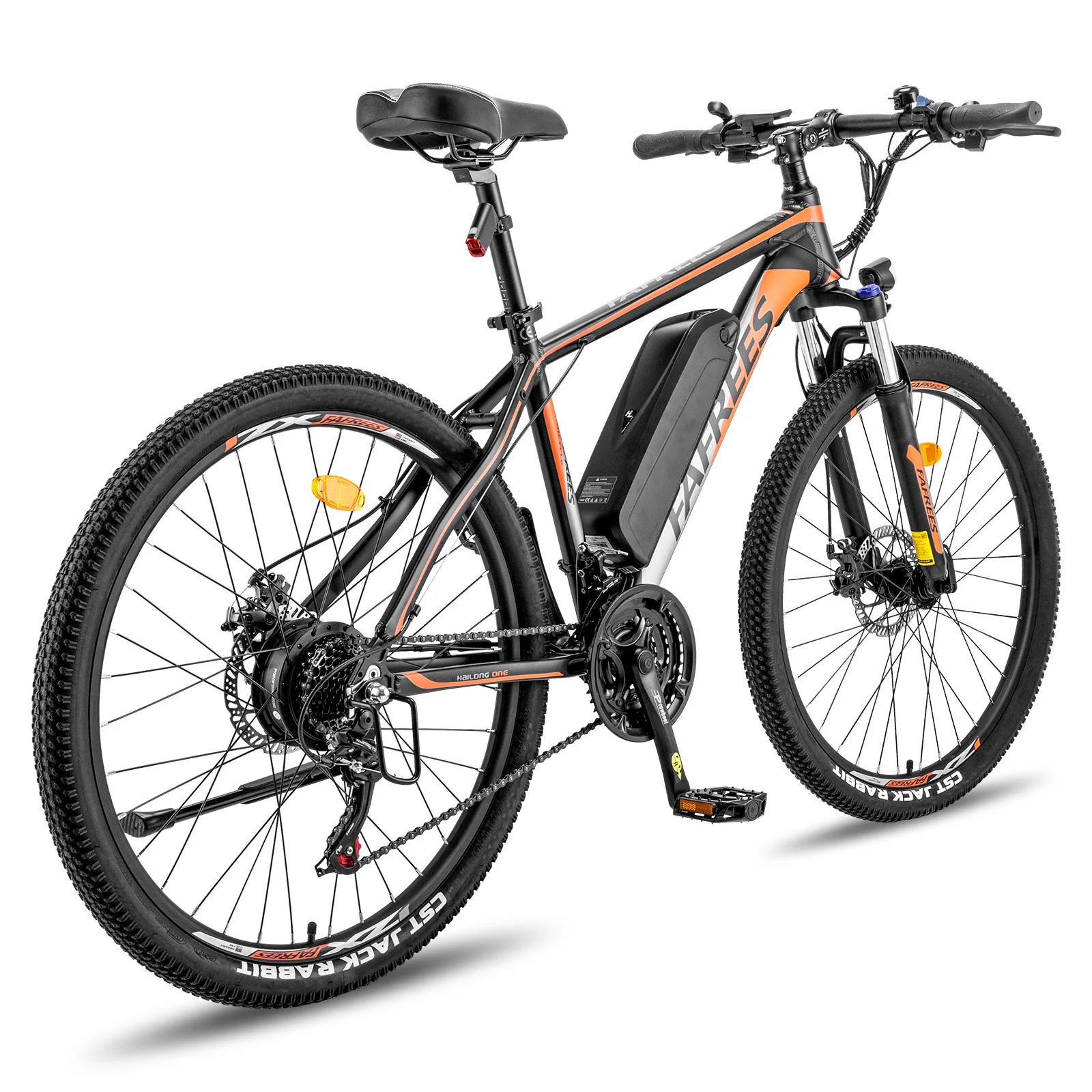 Fafrees F28 Elektrofahrrad für Erwachsene, 27,5" Mountain E-Bike mit 36V 15Ah Akku, 21-Gang, 25km/h und 65 km Reichweite