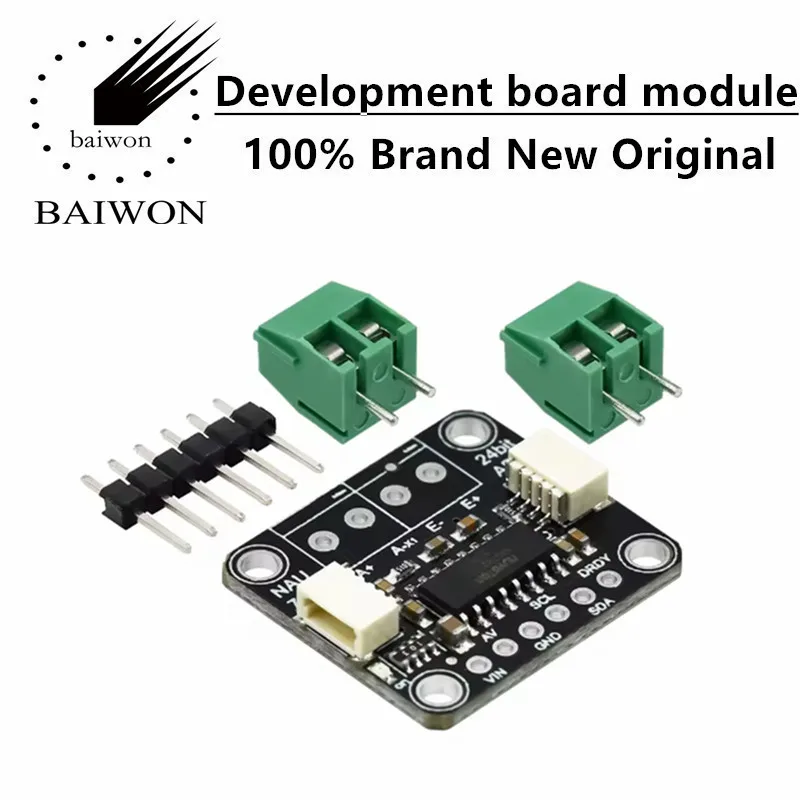 NAU7802 24-Bit ADC Module - Compatible with STEMMA QT/Qwiic for Precision Data Conversion and Pressure Measurement