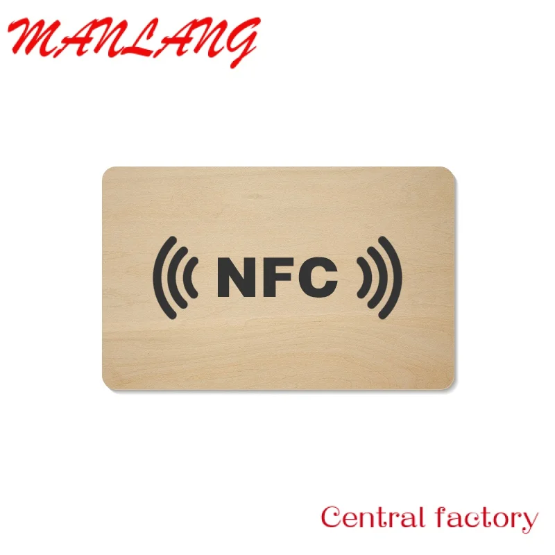 

Customood Busins Car RFID ISO14443A N213/216 N ooden Hotel Card