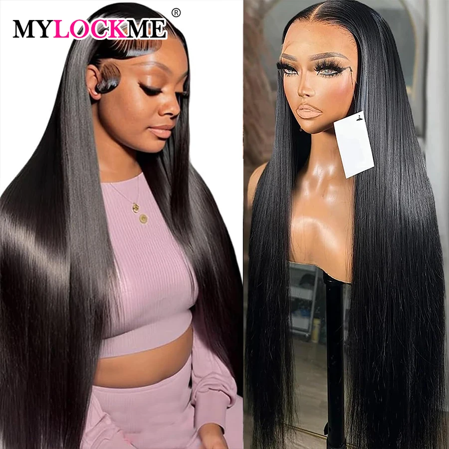 Straight Lace Front Wig Human Hair 13x4 13x6 Glueless Human Hair Wigs Lace Frontal Wig Wear And Go 5x5 Lace Wig Brazilian Hair