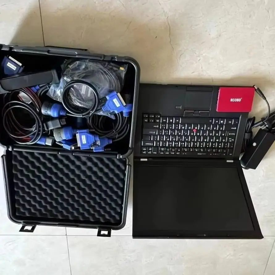 Diesel Trucks Scanner Tools Heavy Duty Interface All Models Dpa5 24V with CASE Software installed in Laptop T410 i5 cpu