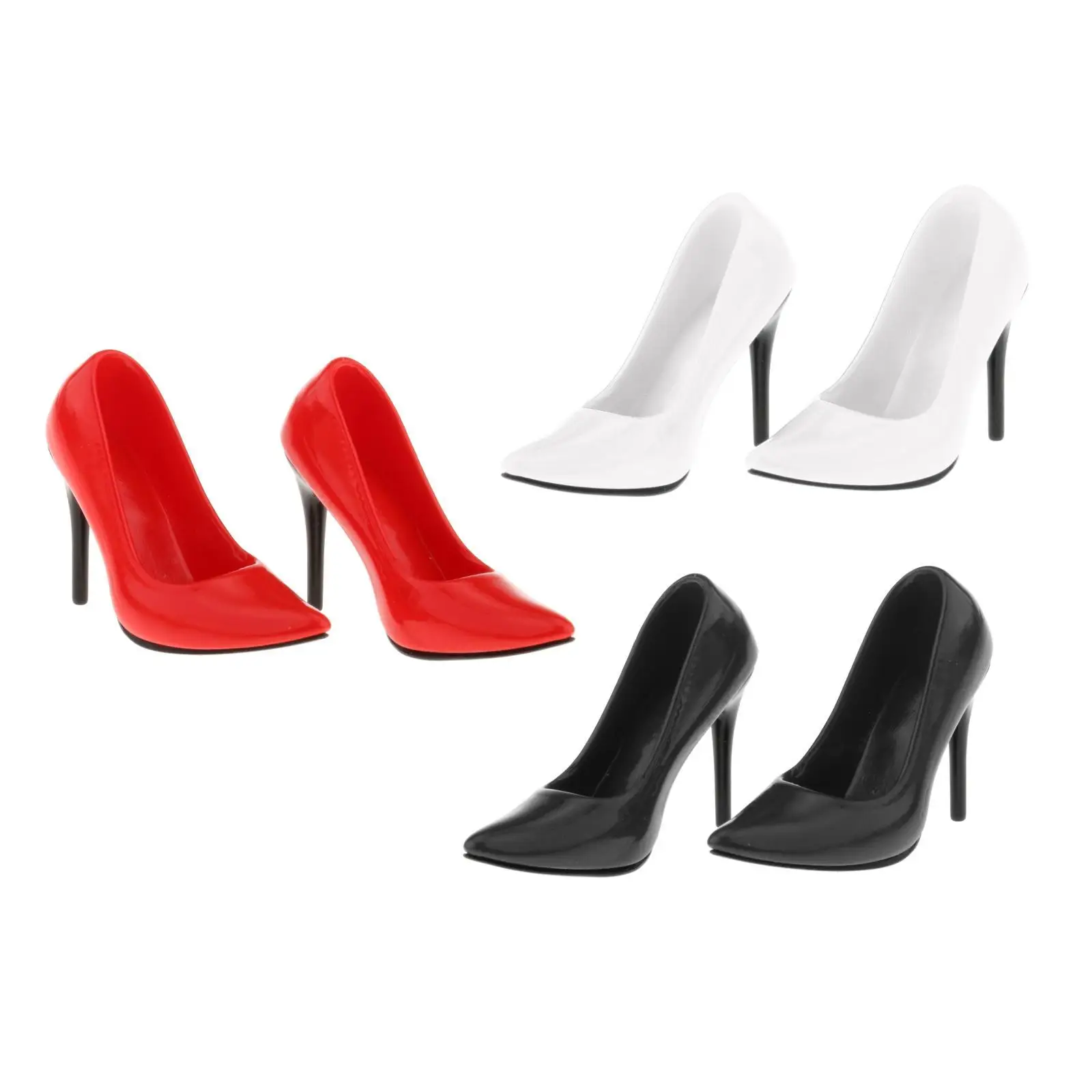

1/6 масштаб, женские туфли-лодочки на шпильке с острым носком, высокие туфли для 12 дюймов HT Kumik, фигурки, тело куклы для девочек