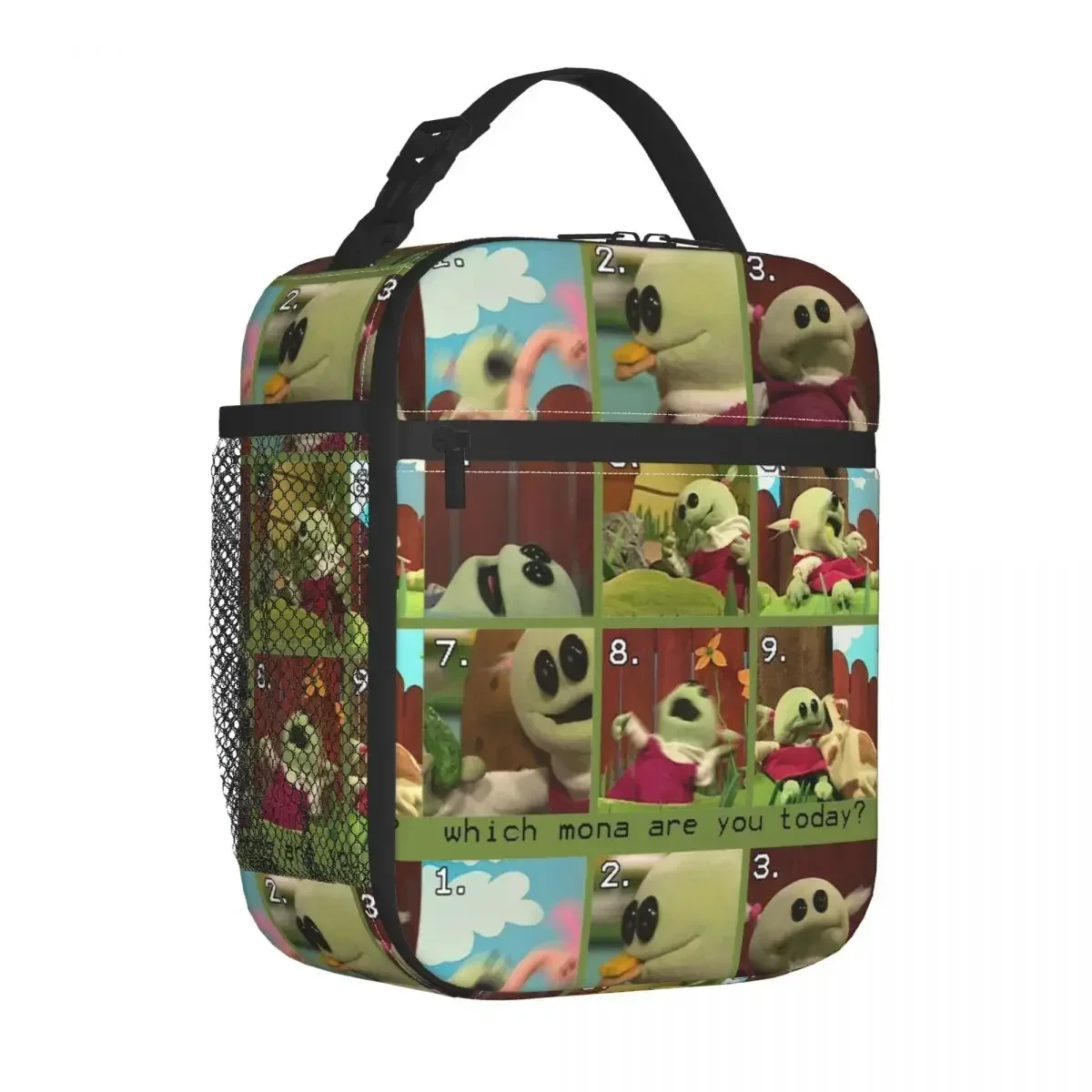 Cute Nanalan Insulated Lunch Bags Leakproof Lunch Container Cooler Bag Tote Lunch Box Office Outdoor Bento Pouch