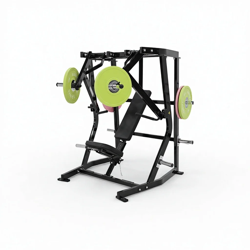 Safety Durable Steel Split-Action Down Push Chest Back Training Machine