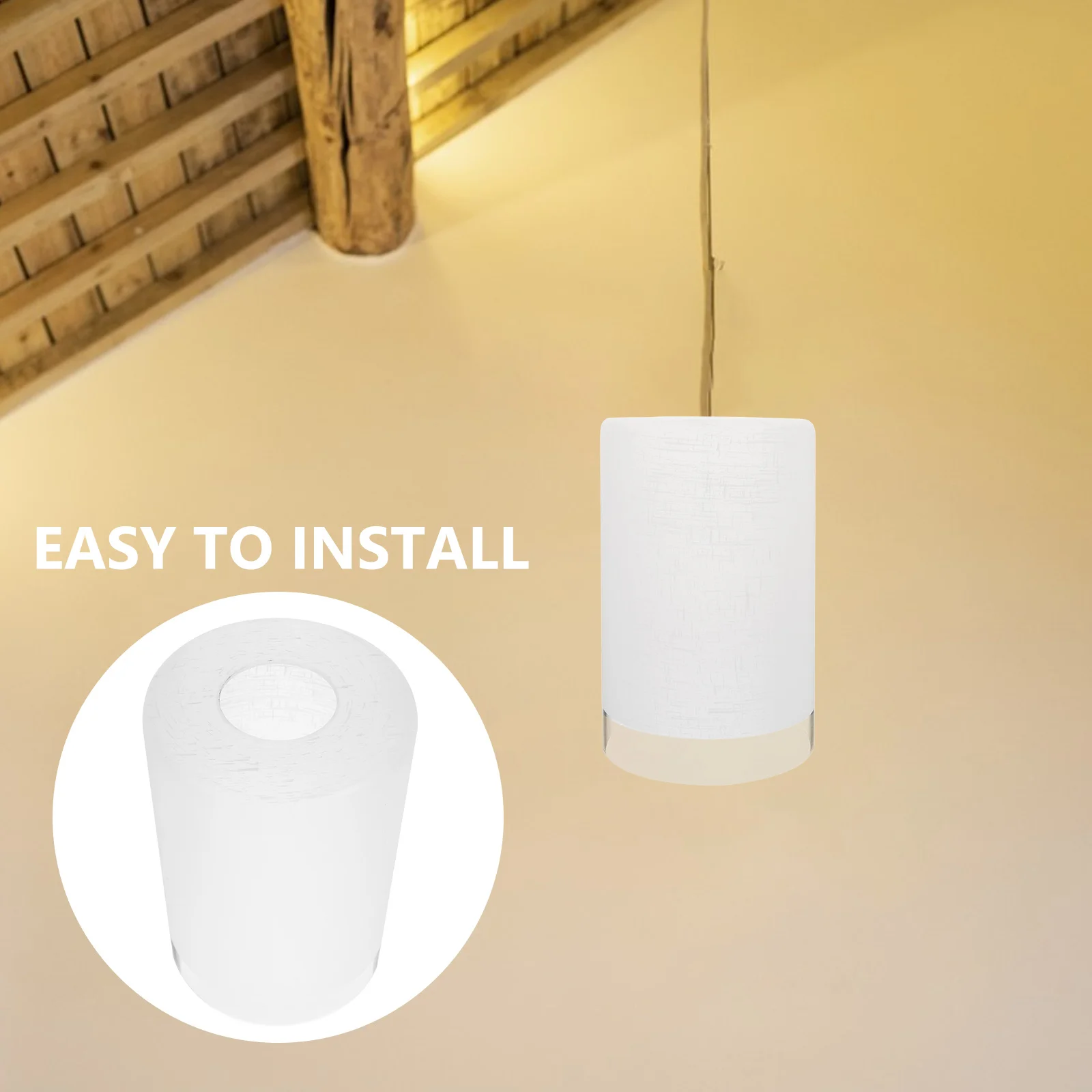 

Frosted Cylinder Glass Lamp Shade Replacement for Bathroom Vanity Wall Sconces Chandeliers Pendant Lights Lighting Fixtures